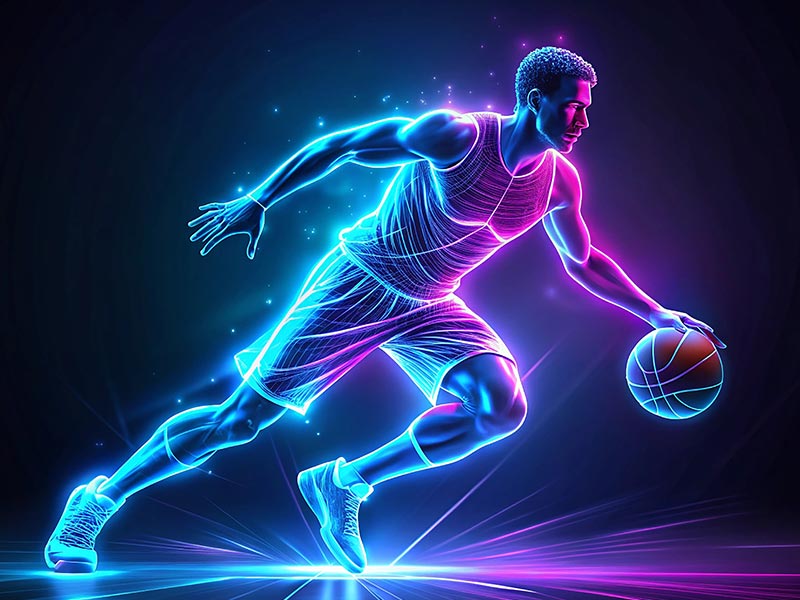 卧槽帅哦！杰伦格林赛前在狄龙的注视下上演单臂360扣篮！